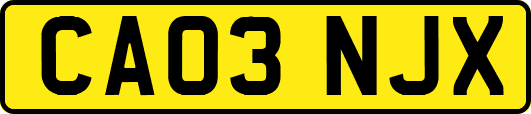 CA03NJX