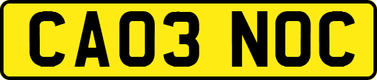 CA03NOC