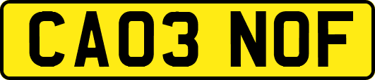 CA03NOF