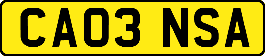 CA03NSA