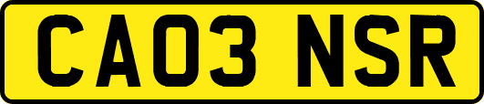 CA03NSR