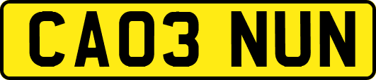 CA03NUN