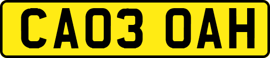 CA03OAH