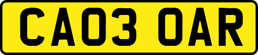 CA03OAR