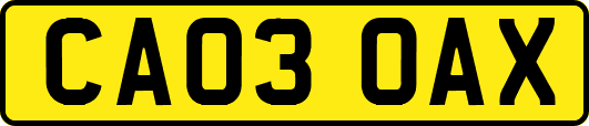 CA03OAX