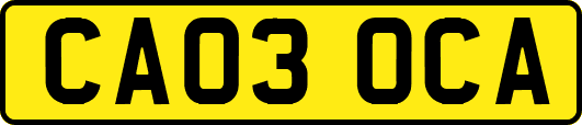CA03OCA