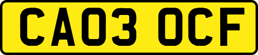 CA03OCF