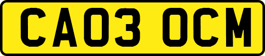 CA03OCM