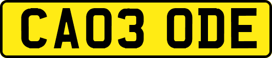 CA03ODE