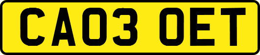 CA03OET