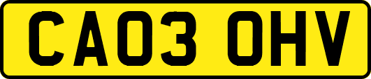 CA03OHV
