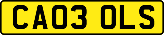 CA03OLS
