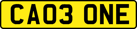 CA03ONE