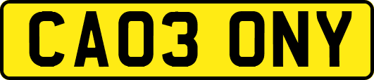 CA03ONY