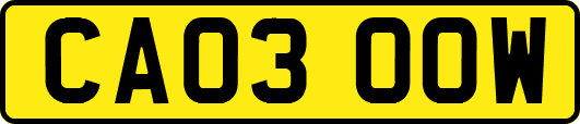 CA03OOW