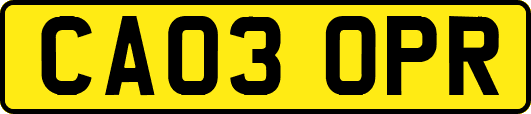 CA03OPR