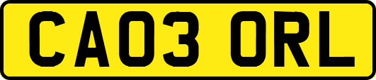 CA03ORL