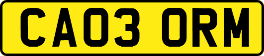 CA03ORM