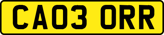 CA03ORR