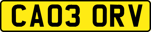 CA03ORV