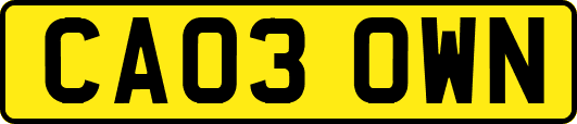 CA03OWN