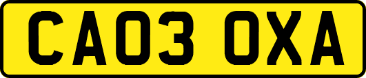 CA03OXA