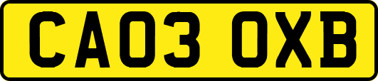 CA03OXB