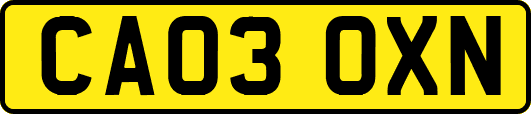 CA03OXN
