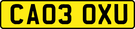 CA03OXU