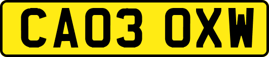 CA03OXW