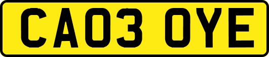 CA03OYE