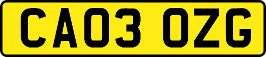CA03OZG