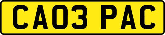 CA03PAC