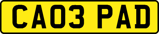 CA03PAD