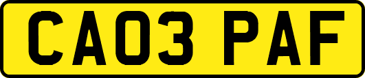 CA03PAF