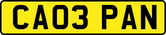 CA03PAN