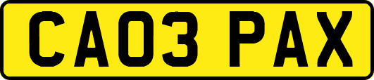 CA03PAX