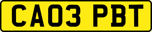 CA03PBT