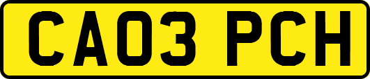 CA03PCH