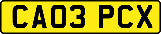 CA03PCX
