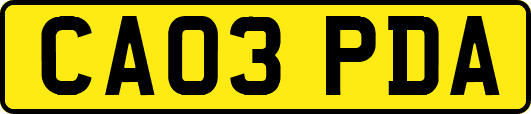 CA03PDA