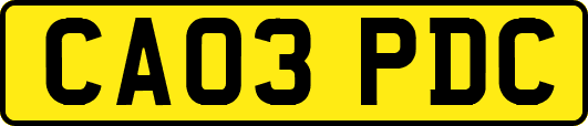CA03PDC