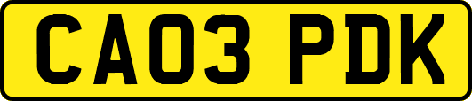 CA03PDK