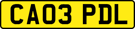 CA03PDL