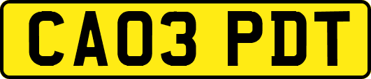 CA03PDT