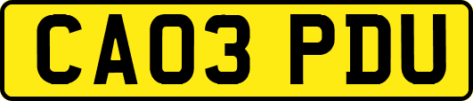CA03PDU
