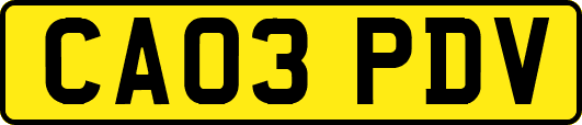 CA03PDV