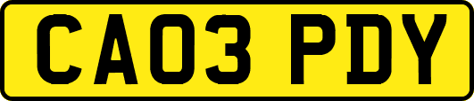 CA03PDY