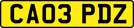 CA03PDZ