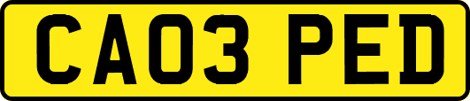 CA03PED